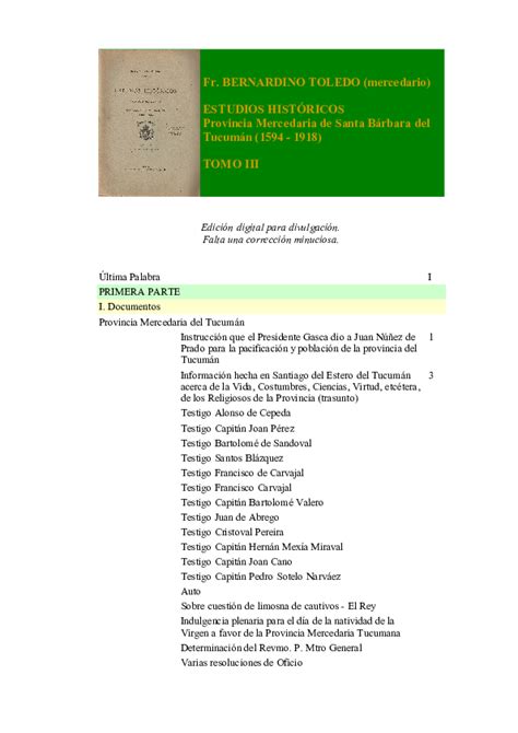 Estudios históricos, provincia mercedaria de santa bárbara del tucumán, 1594 1918. - Aeg electrolux lavamat turbo instruction manual.