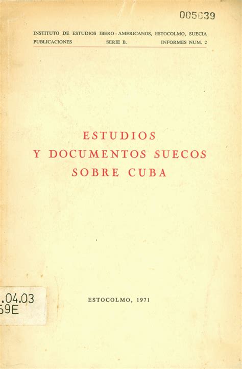 Estudios y documentos suecos sobre cuba. - Step by step 1969 buick riviera factory owners instruction operating manual users guide covers all models 69.