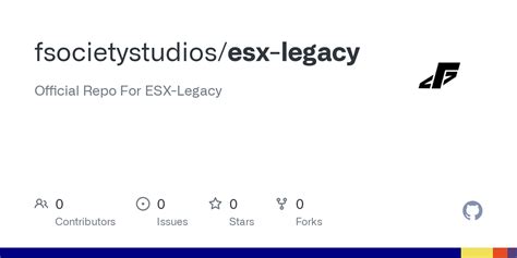 Esx legacy addons.  Official Repo For core resources for esx-legacy.  ESX Legacy is the pr...