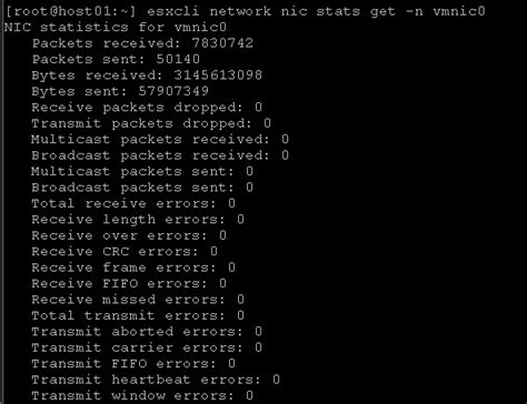Esxcli network port stats receive packets dropped.  Sep 10, 2025 · Fro...