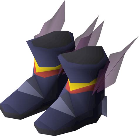 Eternal boots osrs. 25410. Bloodbark boots are a piece of bloodbark armour worn in the feet slot, requiring level 60 Magic and 60 Defence to equip. The boots can be made with level 77 Runecraft by bringing splitbark boots and 100 blood runes to either the true Blood Altar or Kourend's Blood Altar. Doing so requires players to have first learnt the secret to infuse ... 