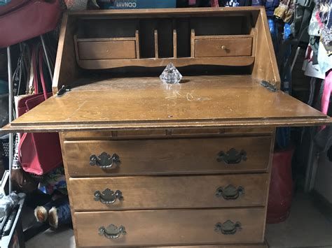 Ethan Allen Secretary Desk In Antique Desks & Secretaries (1950 …