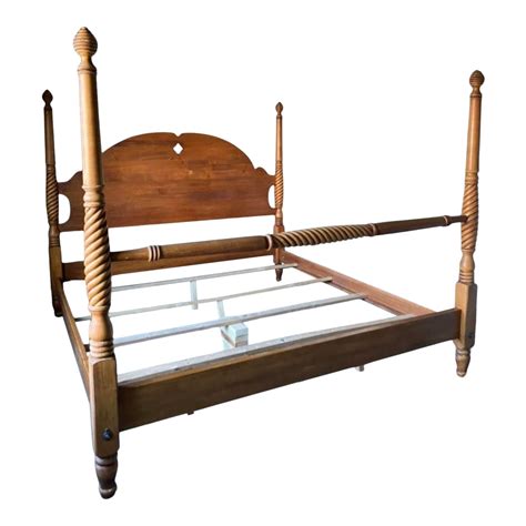 A standard full size bed frame fits a double mattress. T