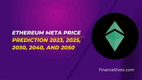 Ethereum Meta Price Prediction