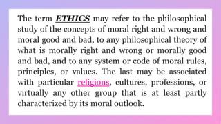 Ethics