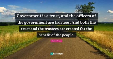 Ethics can bring back trust in government