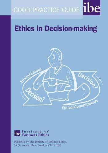 Ethics in Decision-Making : David Barr, : 9780956218360 : …