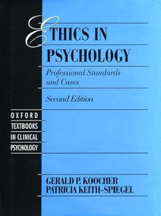 Ethics in psychology professional standards and cases oxford textbooks in clinical psychology. - Manual de servicio del camión volquete komatsu hd465 5 hd 465.
