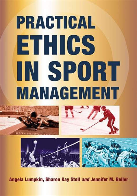 Nov 23, 2011 · This text shows aspiring sports management professionals how to identify the moral issues in sports and develop principle-centered leadership practices to lead with justice, honesty, and beneficence. Among the issues addressed are the conflict between sportsmanship and gamesmanship, violence in sports, racial and gender equity, performance ... 