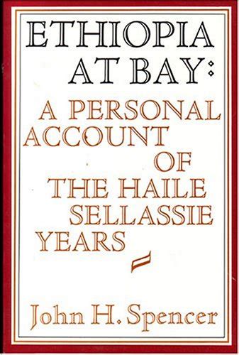 Ethiopia at bay a personal account of the haile sellassie years. - Airplane flying handbook faa h 8083 3a 2nd edition.