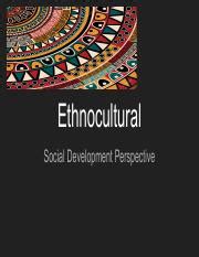 Ethnocentrism in social science and anthropology —as well as in colloquial English discourse—means to apply one's own culture or ethnicity as a frame of reference to judge other cultures, practices, behaviors, beliefs, and people, instead of using the standards of the particular culture involved. Since this judgment is often negative, some .... 