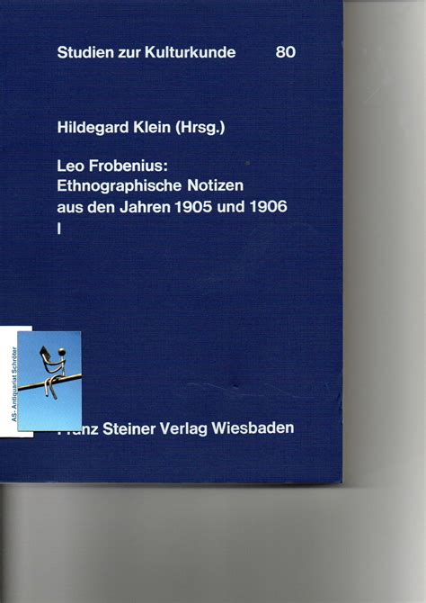 Ethnographische notizen aus den jahren 1905 und 1906. - Manuale di soluzione dei principi di metallurgia fisica.