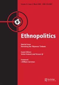 Ethnopolitics Taylor & Francis Online