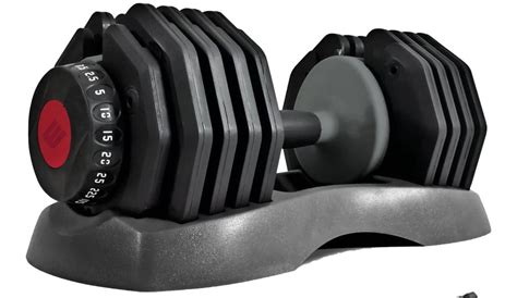 WOW!Amazing dumbbells ranging from 5lbs up to 52.5lbs at 2.5lbs increments.Why get a ton of dumbbells when you can have one adjustable one? This one dumbbell.... 
