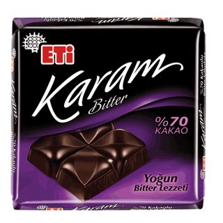 Eti 70 gr Karam Kakaolu Bitter Çikolata .