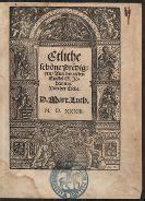 Etliche schöne predigten aus der ersten epistel s. - Il manuale completo del ricamo estense.