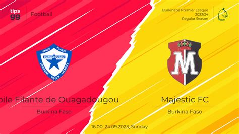 Etoile Filante Ouagadougou vs Majestic FC Predictions & Stats