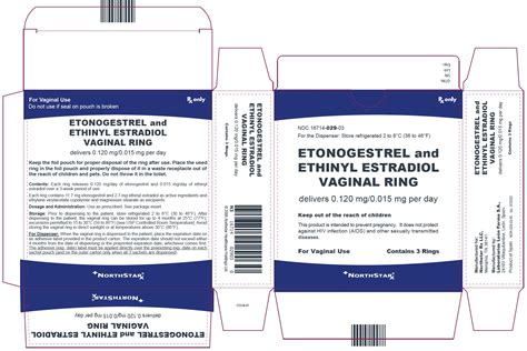 Etonogestrel; Ethinyl Estradiol Vaginal Ring - Cleveland Clinic