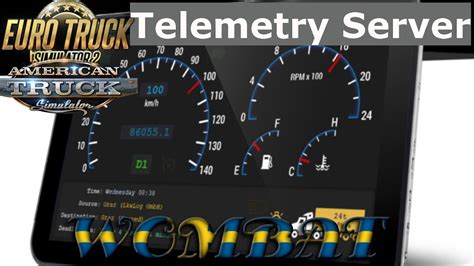 Ets2 telemetry plugin.  The SIM Dashboard Server application should already be installed...