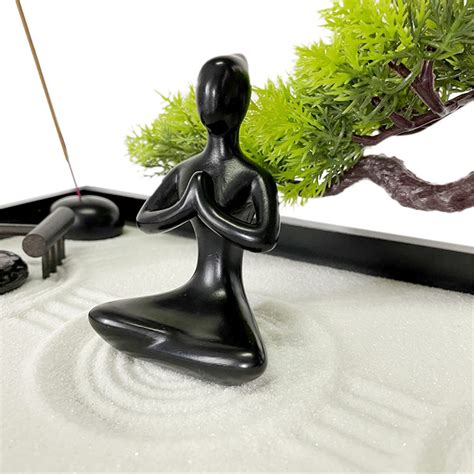 Etsy zen garden. The garden's imagery promotes a balance between the sensations of eternity and vacancy to empty the matters of the mind. Initially, the purpose of a Zen garden was to be a space for Buddhist monks to meditate and ponder the teachings of the Buddha, but you don't have to be a Zen Buddhist to have one. 