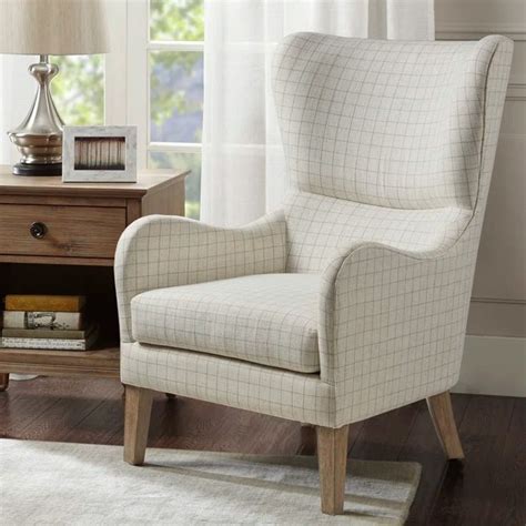 Ettina Upholstered Wingback Chair Wingback chair, Wing