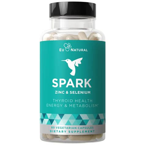 Eu Natural, Spark, Zinc & Selenium, 60 Vegetarian Capsules