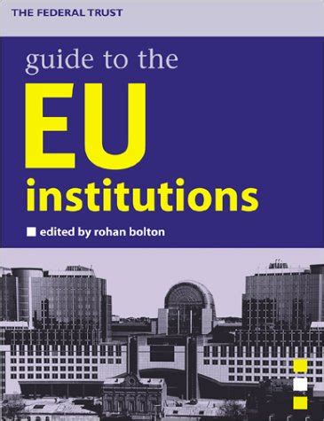Eu institutions a guide and directory federal trust user guides. - El arte en las cortes europeas del siglo xviii.