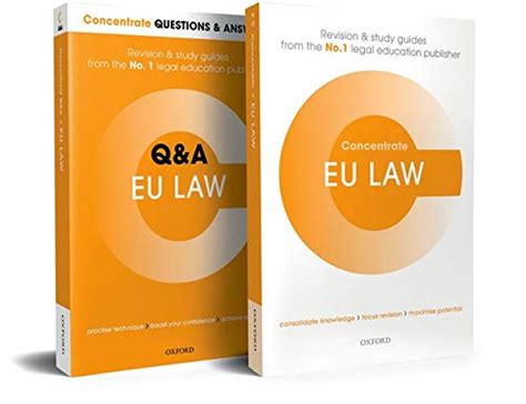 Eu law concentrate law revision and study guide. - Free inter tel phone 550 4400 quick reference guide.