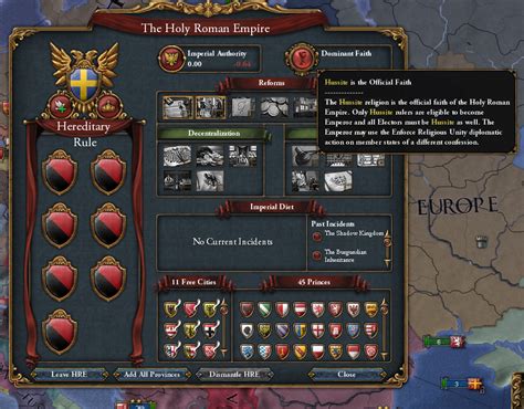 Eu4 hussite hre.  Protestant is the official faith.  The problem was th...