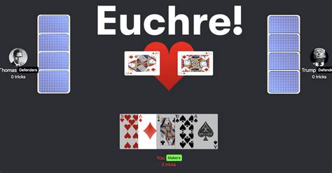 Euchre: Play it online -