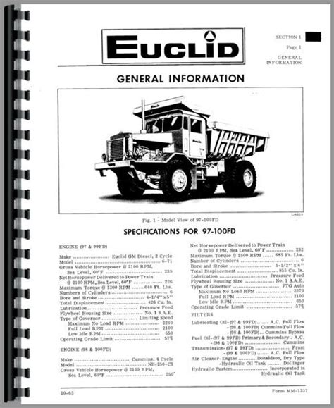 Euclid 2 fd rear dump truck service manual. - Manual de celular sony ericsson w150a.