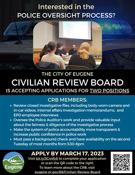 Eugene Civilian Review Board Annual Report