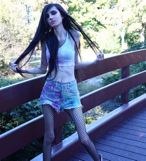 Eugenia cooney bikini. She frequently photoshops her photos to make herself look worse than she actually is, she gets especially heavy handed adding shadow and contour, and upping the colour saturation to areas like her shoulders and the backs of her hands and fingers, for example. 
