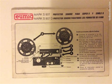 Eumig 807 d super 8 manuale del proiettore. - Fiat uno mille ex manual 94.