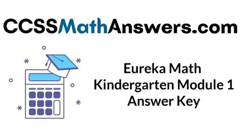 Eureka Math Kindergarten Module 1 Answer Key Engage NY Math