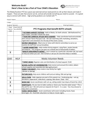 Eureka Union School District - Online Forms and Documents