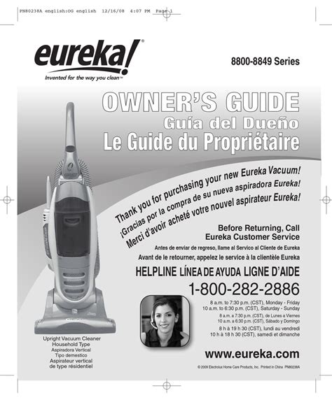 Eureka capture bagless vacuum owners manual. - 1998 seadoo sportster 1800 repair manual.