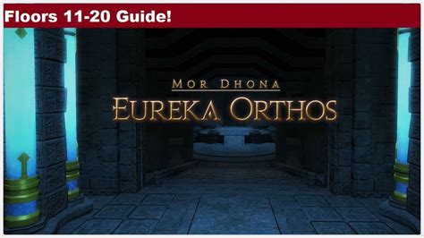 Eureka orthos guide. LETS GET INTO EUREKA ORTHOS FAST! Get that deep dungeon loot friends! Eureka Orthos is our brand new deep dungeon for Endwalker and this involves A LOT of th... 