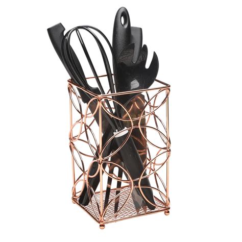 Euro-Home Heavy-Duty Copper Cutlery Holder - zulily.com