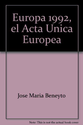 Europa 1992, el acta unica europea. - Red hat certified system administrator engineer training guide and a.