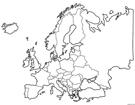 Europe Coloring