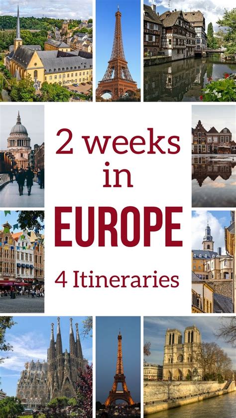 Europe itinerary 2 weeks. 9 May 2023 ... 3 month Europe travel itineraries: ; Switzerland: 1-2 weeks; Italy 3-4 weeks; Lake Bled 3 days ; Portugal: 1-2 weeks; South Spain: 1 week ... 