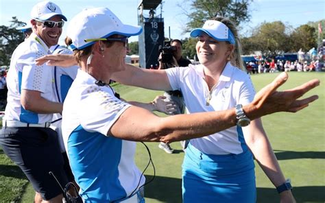 Europe win Solheim Cup with determined display on US soil as …