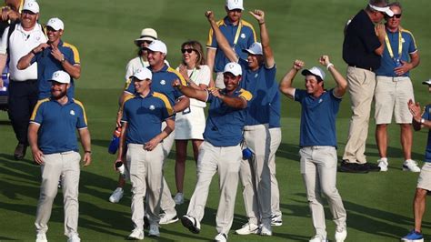 Europe wins back Ryder Cup in Italy; rookie Hae Ran Ryu gets first LPGA Tour win