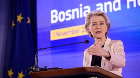 European Commission’s chief tells Bosnia to unite in seeking EU membership