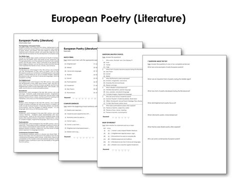 European poetry pdf