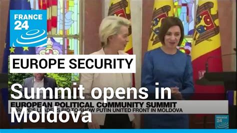 European summit opens in Moldova with Ukraine war, regional conflicts on agenda