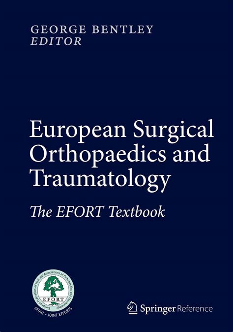 European surgical orthopaedics and traumatology the efort textbook. - Vivons heureux en attendant la mort.