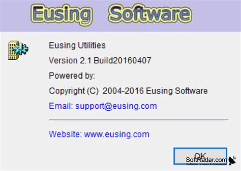 Eusing Utilities for Windows