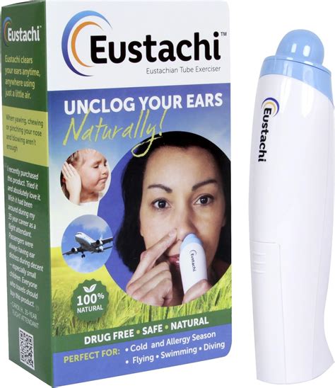Eustachi Eustachian Tube Exerciser. Unclog Your Ears Naturally.. 